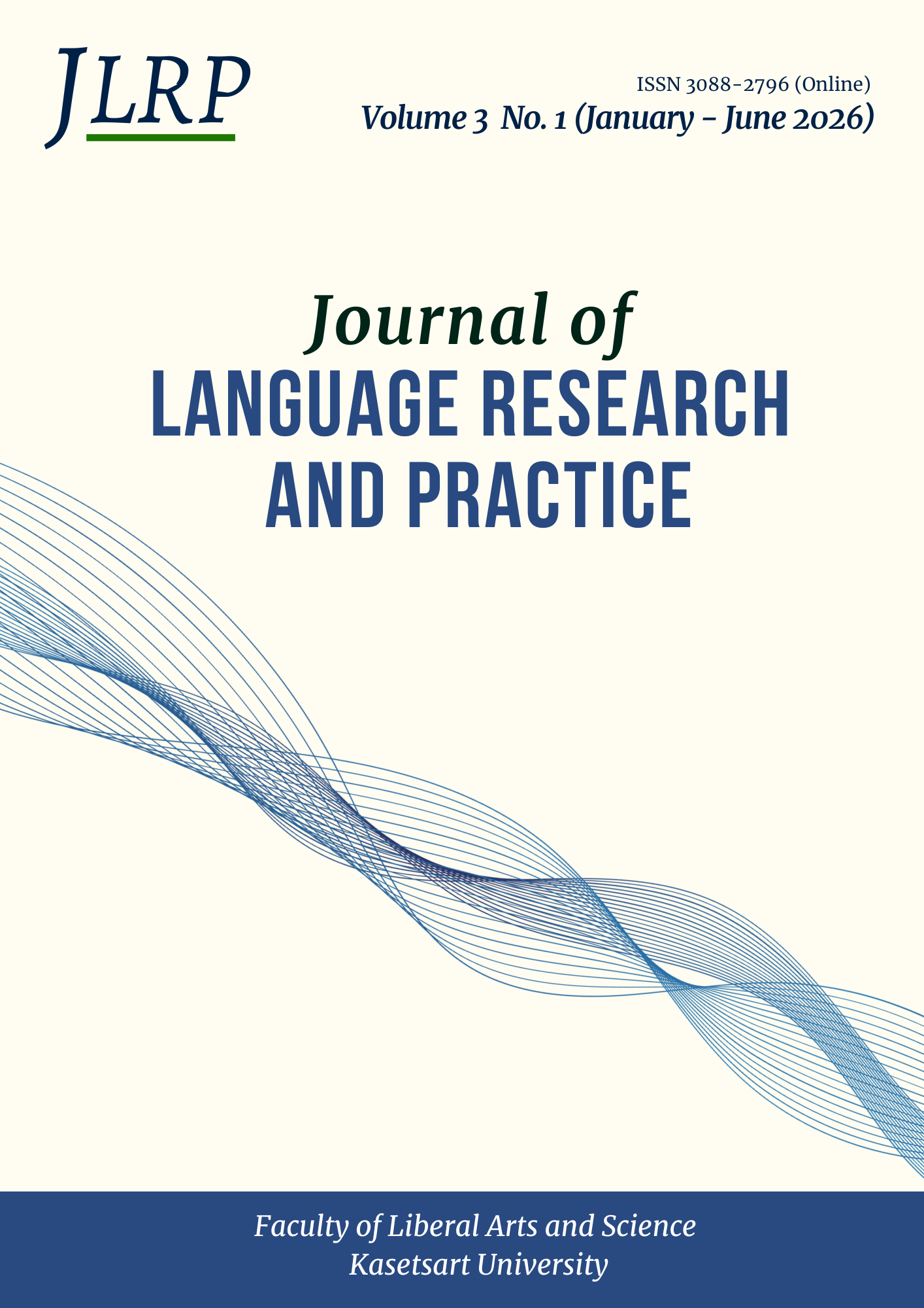 					View Vol. 3 No. 1 (2026): Journal of Language Research and Practice
				
